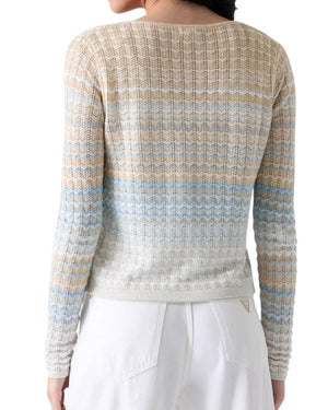 The Young and the Restless Sharon Newman Ombre Knit Top - view 2