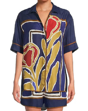 Casa Feliz Diana Chaves Printed Shirt