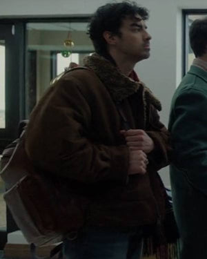A Very Jonas Christmas Joe Jonas Bomber Jacket
