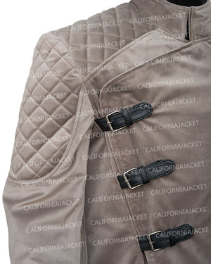 The Beekeeper 2024 Jason Statham Brown Quilted Jacket - view 6