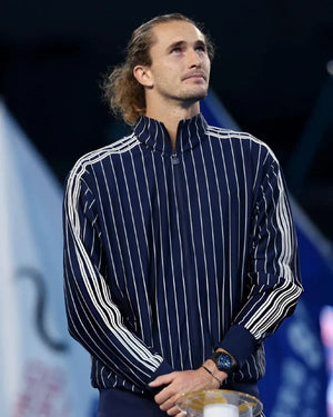 Alexander Zverev China Open 2026 Pinstripe Track Jacket