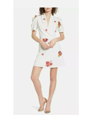 Sharp Objects S01 Madison Davenport Wrap Floral Mini Dress - view 2