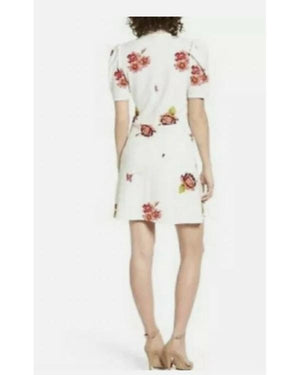 Sharp Objects S01 Madison Davenport Wrap Floral Mini Dress - view 3