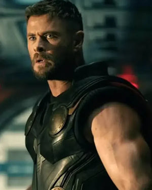 Avengers Doomsday 2026 Thor Black Leather Vest