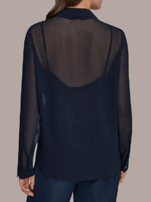 Beyond the Gates 2026 Anita Dupree Metallic Brushstroke Blouse - view 4