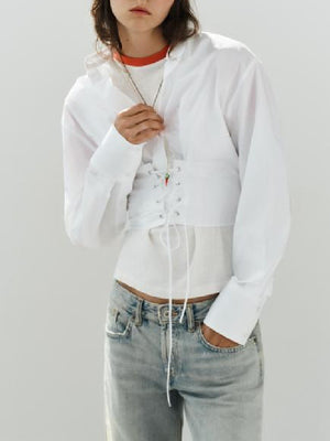 Bold And The Beautiful 2026 Sydney Bullock Corset Shirt