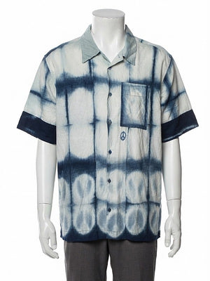 Brothers 2026 Woody Harrelson Blue Tie-Dye Shirt