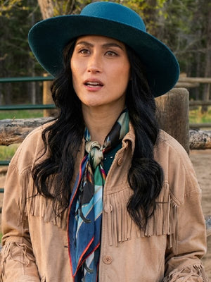 Brynn Godenir Heartland S20 Suede Fringed Leather Jacket - view 3