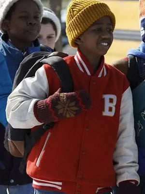 Che Tafari 8-Bit Christmas Varsity Jacket