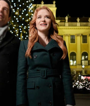 Christmas in Vienna Sarah Drew Green Coat