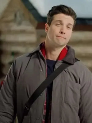 Clayton James The Christmas Retreat Grey Jacket