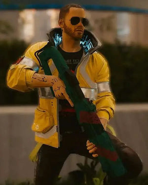 Cyberpunk 2077 Edgerunners Yellow Jacket