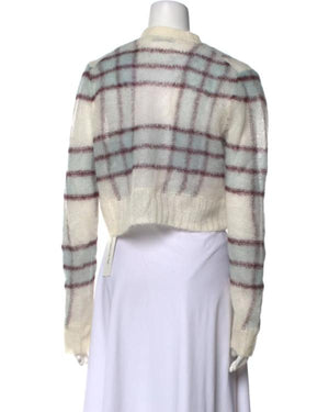 Last Seen S01 Jessica Wren Plaid Print Sweater - view 4