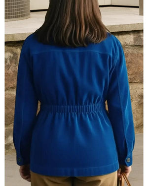Down Cemetery Road Ruth Wilson Blue Jacket