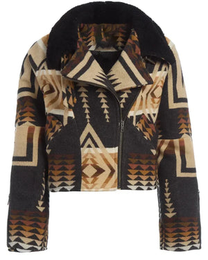 Dutton Ranch S01 Beth Dutton Aztec Print Jacket - view 3