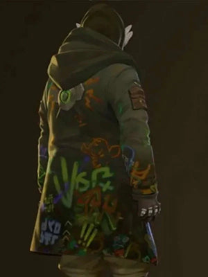 Ekko Arcane Green Hooded Jacket