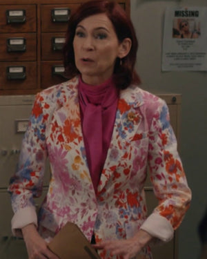 Elsbeth S04 Carrie Preston Floral Print Blazer