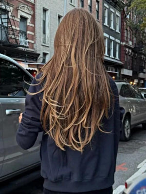 Good Girls Go To New York Navy Zip Hoodie - view 3