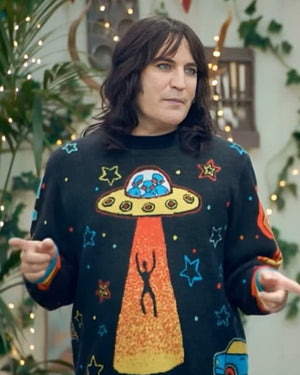 Great British Bake Off S15 Noel Fielding Tony Albert Artist Sweater