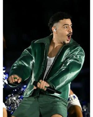 Halftime Show 2026 Pedro Sampaio Green Jacket