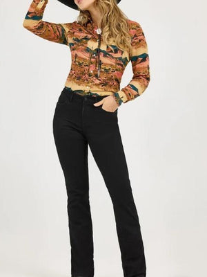 Heartland S20 Brynn Godenir Landscape Print Shirt - view 3