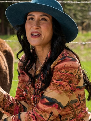 Heartland S20 Brynn Godenir Landscape Print Shirt - view 4