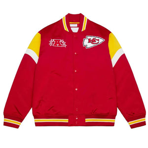 Kansas City Chiefs Red Heavyweight Satin Jacket