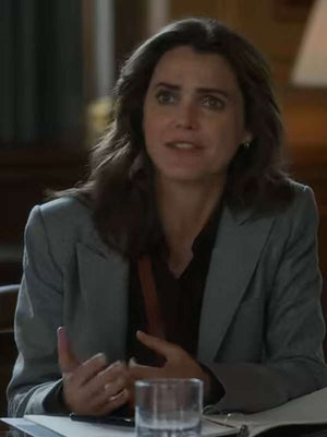 The Diplomat S04 Kate Wyler Grey Blazer