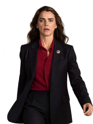 The Diplomat S04 Kate Wyler Black Blazer