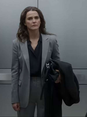The Diplomat S04 Kate Wyler Grey Blazer