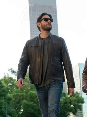 Mark Meachum Countdown Brown Leather Jacket