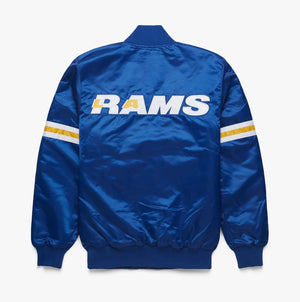 Los Angeles Rams Royal Blue Satin Jacket