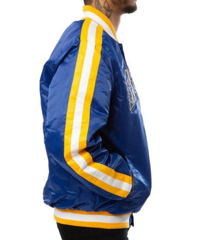 Rams LA Satin Blue Jacket
