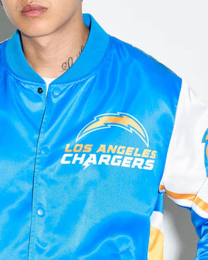 Los Angeles Chargers Fanimation Satin Jacket