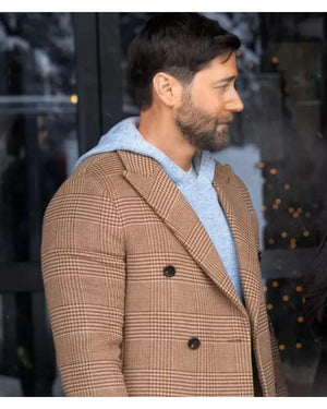 My Secret Santa Ryan Eggold Wool Coat