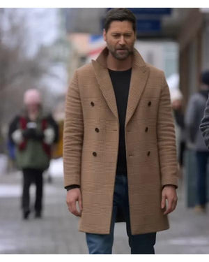 My Secret Santa Ryan Eggold Wool Coat
