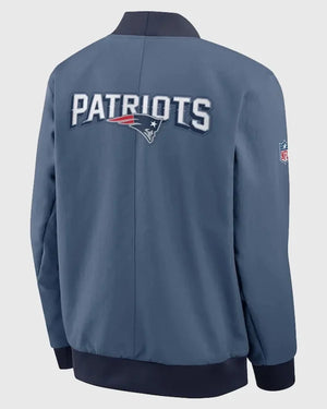 New England Patriots 2025 Rivalries Sideline Bomber Jacket
