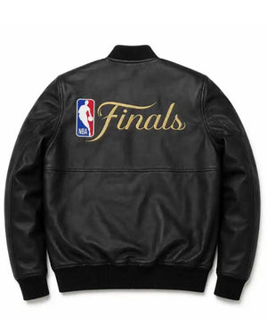 NY Knicks FISLL 2026 NBA Finals Team Leather Jacket - view 5