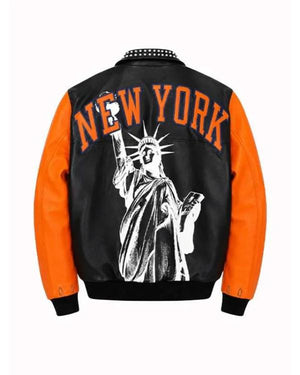 New York Knicks Championship 2026 Leather Jacket - view 3