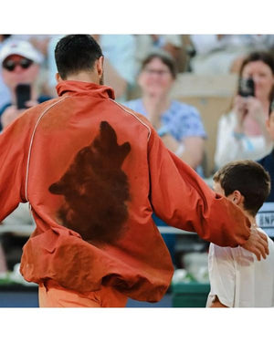 Roland Garros 2026 Novak Djokovic Orange Jacket