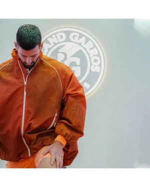 Roland Garros 2026 Novak Djokovic Orange Jacket