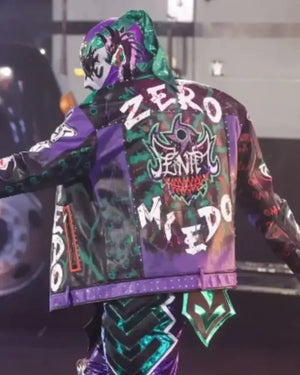 Penta WWE Money In The Bank 2026 Leather Jacket - view 2