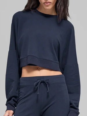 RHOC S20 Tamra Judge Navy Crew Neck Sweatshirt