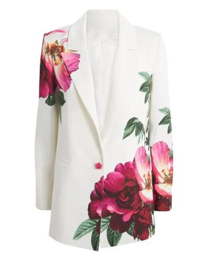 Real Housewives of Potomac S11 Ashley Darby Floral Blazer - view 2