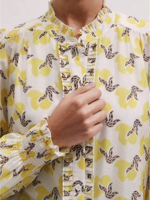 SNL Season 51 Ashley Padilla Printed Blouse