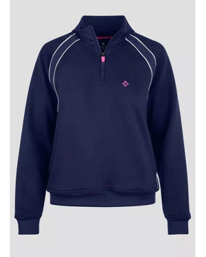 Scrubs S11 Ava Bunn Blue Half-Zip Track Jacket - view 3