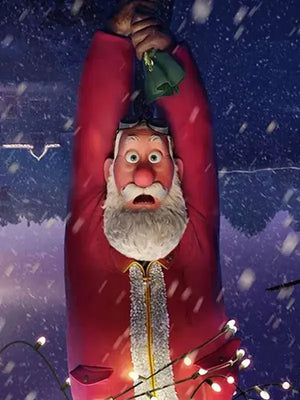 Santa That Christmas 2024 Red Costume Coat