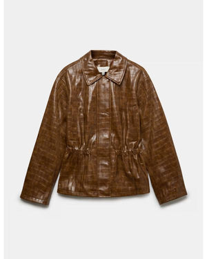 Saturday Night Live UK 2026 Croc Faux Leather Jacket - view 2