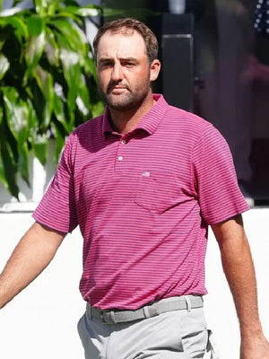 Scottie Scheffler 2026 Presidents Cup Pink Shirt