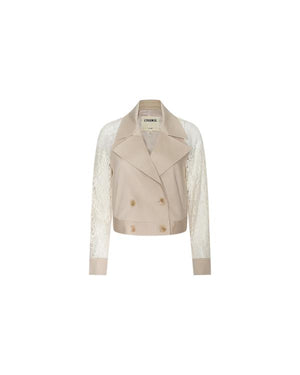 General Hospital 2026 Kelly Kruger Cropped Trench Jacket - view 2